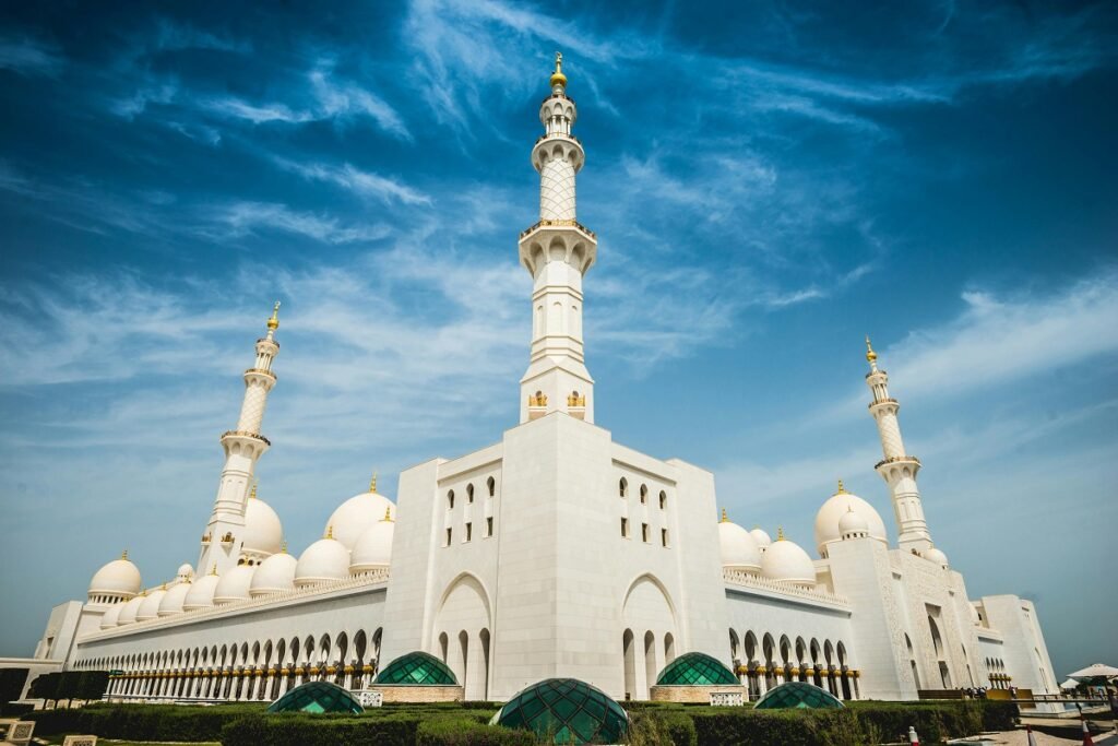 Grand Mosque Abu Dhabi From Dubai