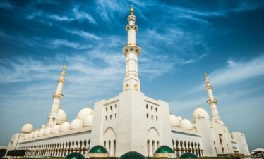 Grand Mosque Abu Dhabi From Dubai