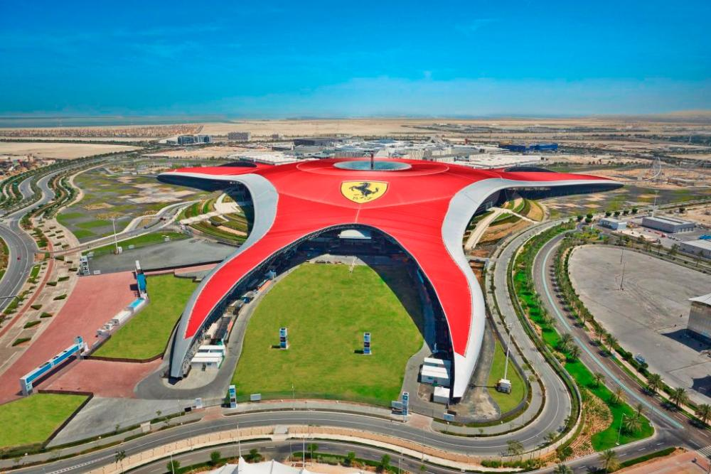 ferrari world tour from dubai
