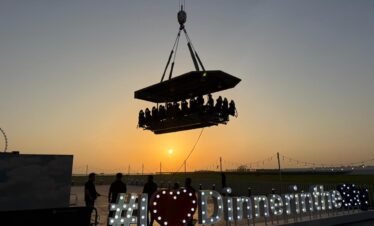 Dinner In The Sky Dubai Location