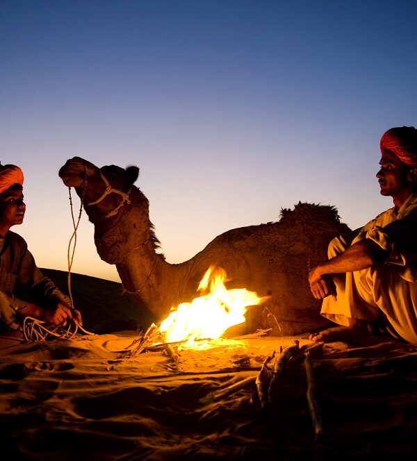 dubai desert dinner