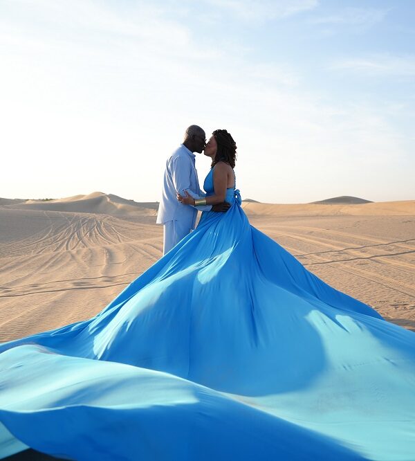 Flying Dress Photoshoot Private Tour in Dubai