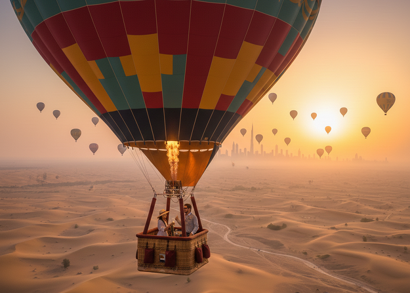 Hot Air Balloon Private Tour Dubai