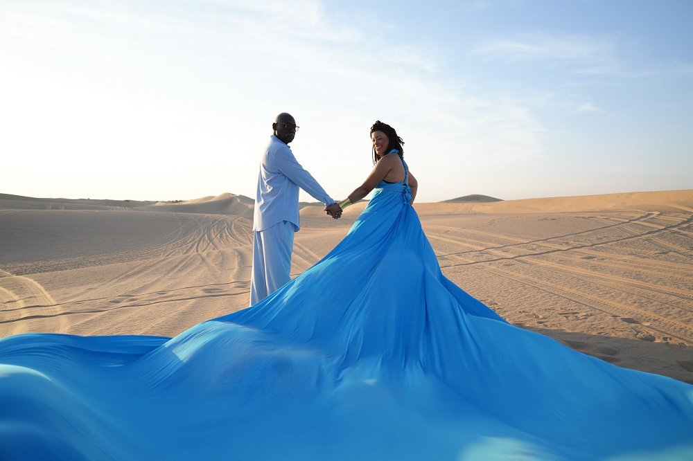 How to Book a Flying Dress Photoshoot in Dubai