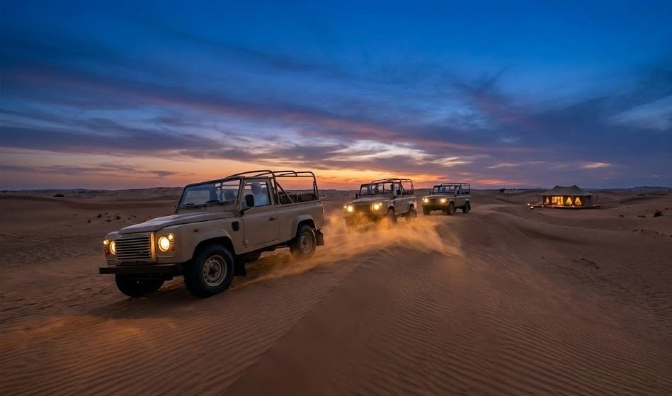 dubai evening safari