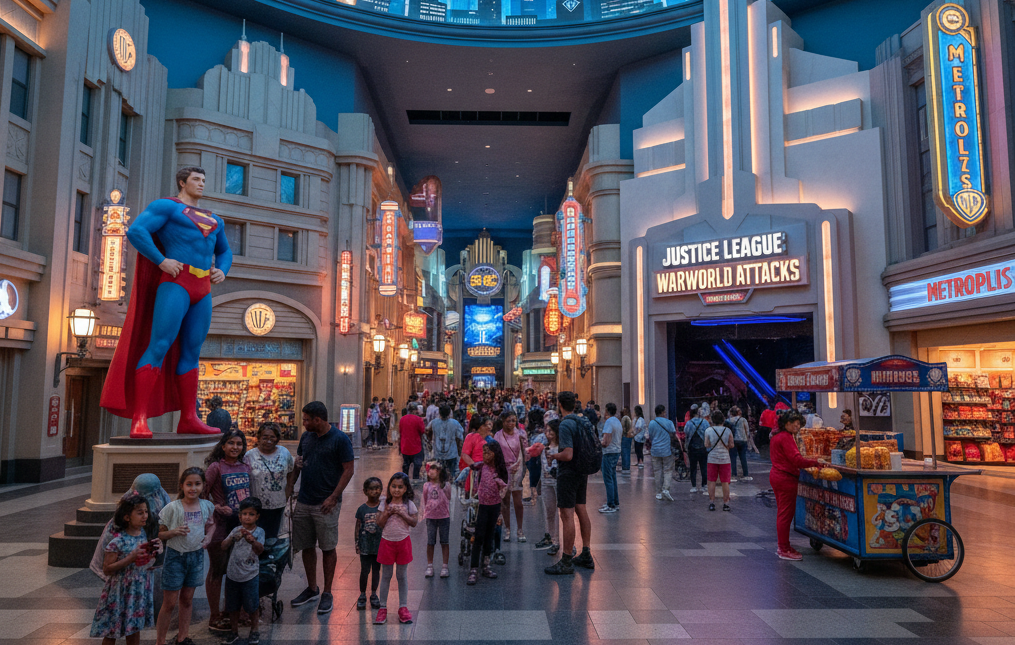 Warner Bros World Abu Dhabi Rides and Attractions